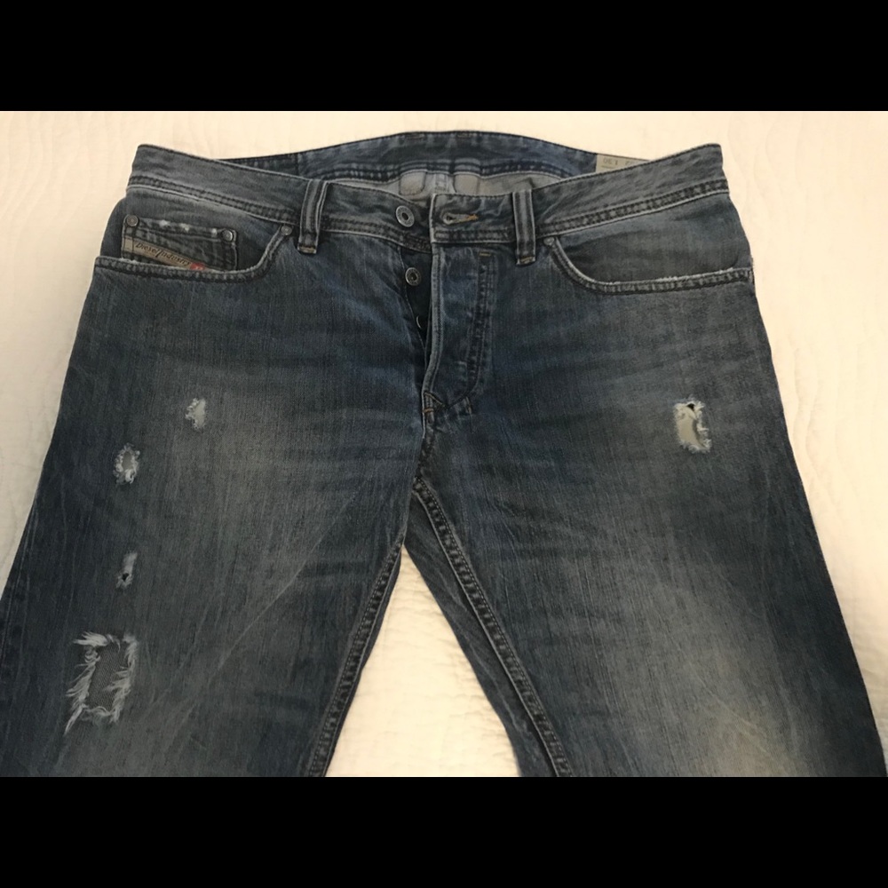 Diesel Regular Slim Straight Jeans 32x30